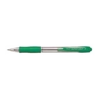 Ballpoint pen Pilot Supergrip-G Fine ball 0.7 (line, 0.5-0.28 mm), green