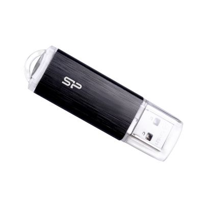 Silicon Power mälupulk 8GB Ultima U02, must