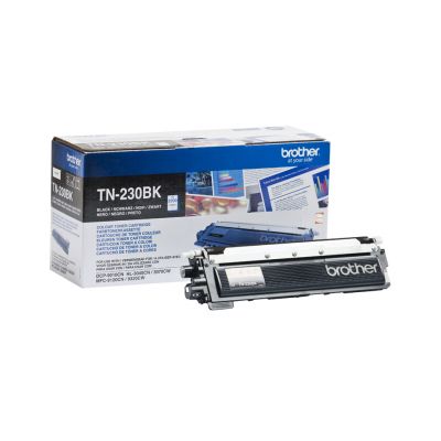 Toner Brother TN230BK Black 2200lk @ 5 % HL-3040CN, HL-3070CW, MFC-9010CN, MFC-9120CN