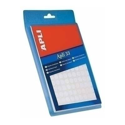 Etikett iseliimuv APLI 10x16mm, 136 tk A5 lehel, 15l/pk, Ref.01859
