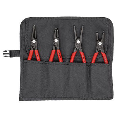 KNIPEX Circlip Pliers Set Case with 4 Pliers