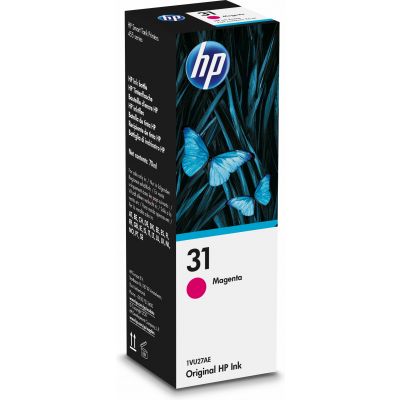 Tint HP 31 1VU27AE Magenta 8000lk 70ml Ink Refill Bottle for Smart Tank 6001 67X 720/750/790 70XX/73XX Smart Tank Plus 55X/57X 65X