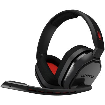 LOGI ASTRO A10 Headset PC GREY/RED