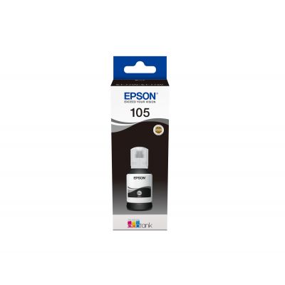 Tint Epson T00Q1 105 Black 140ml EcoTank L7160/L7180