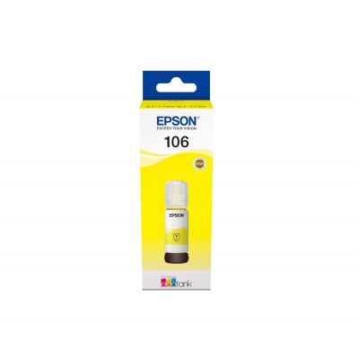 Tint Epson T00R4 106 Yellow/kollane 70ml EcoTank L7160/L7180