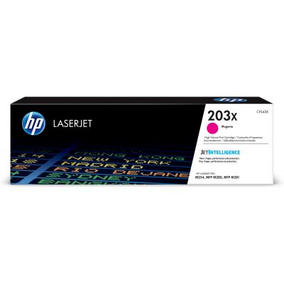 Toner HP CF543X 203X Magenta 2500pg for Color LaserJet Pro M254, MFP M280 / M281, M254dw, M254nw