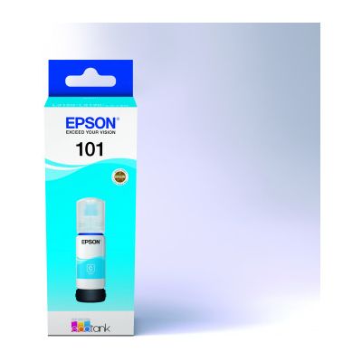 Tint Epson 101 Cyan (tindi mahuti 70ml) EcoTank L4150/L4160/L4260/L4266 L6160/L6170/L6190 L6260/L6270/L6276/L6290