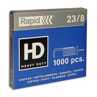 Staples Rapid Standard 23/8 Galvanized Box of 1000