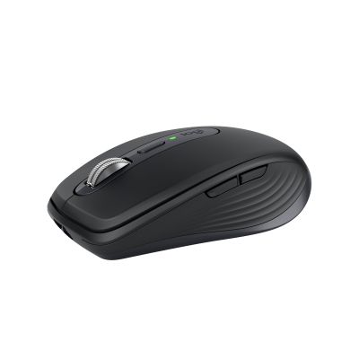 Hiir Logitech MX Anywhere Mouse 3S Graphite/tumehall wireless 8000dpi, 6-button, MagSpeed Smartshift, USB-C laadimine, Bluetooth