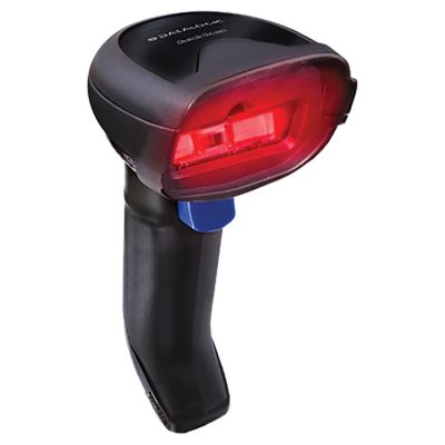 Ribakoodi lugeja Datalogic QuickScan QD2220, 1D Linear Imager, USB, must (komplektis skanner, USB kaabel ja hoidja)