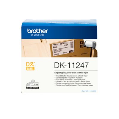 Adhesive tape Brother DK11247, stickers 103x164mm, 180 stickers