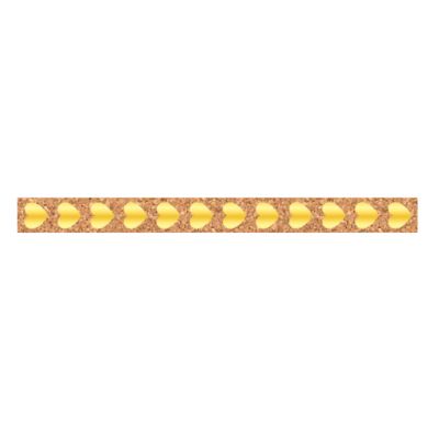 Teip Korgist Ursus 16mmx1,25m Hearts Gold