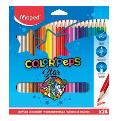 Colour pencils Color Peps  24colour, Maped