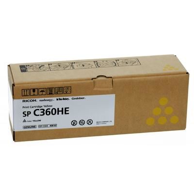 Tooner Ricoh SPC360HE yellow/kollane suuremahuline 5000lk C360DNw