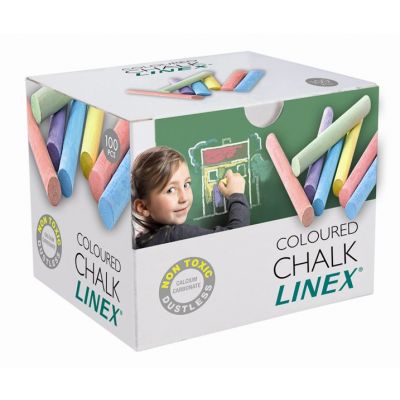 LINEX CCCHC 100 COLOURED CHALK