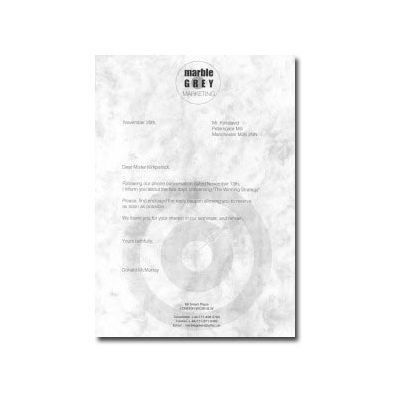 Grey marble textured paper A4 165 g 50 sheets