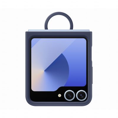 Galaxy Flip6 Silicone ümbris, tumesinine