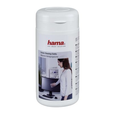 Screen cleaning cloths, Hama TFT / LCD / CRT / PDA 100 wet cloths