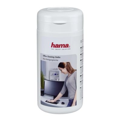 Cleaning cloths for plastics Hama Office Cleaning 100pcs