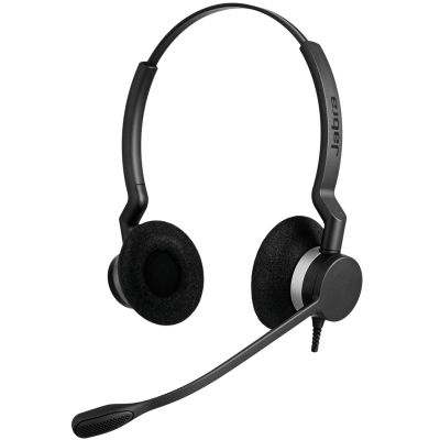 JABRA BIZ 2300 Duoo Balanced Type: 82 E-STD , Noice Cancelling microphone boom: FreeSpin (headband), can only be used with the connecting cord: 8800-01-89