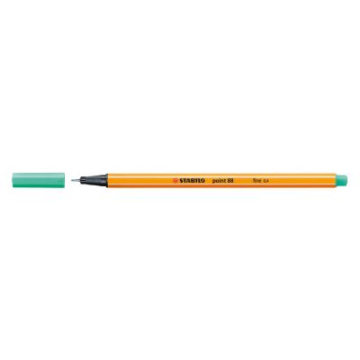 Tindipliiats Stabilo Point 88/13 fineliner 0,4mm, jääroheline