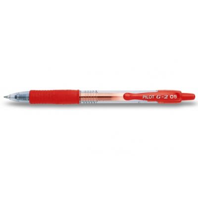 Gel pen Pilot G2 red 0.5/ line 0.25mm