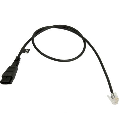 JABRA QD Cord to RJ45, straight, 0,5 meters; for Agfeo ST40