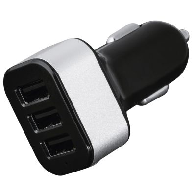 Autolaadija Hama USB Car Charger, 4.4A 22W 3xUSB-pesa