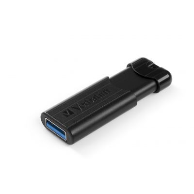 USB-mälupulk Verbatim 16GB USB3.0 PINSTRIPE BLACK/must