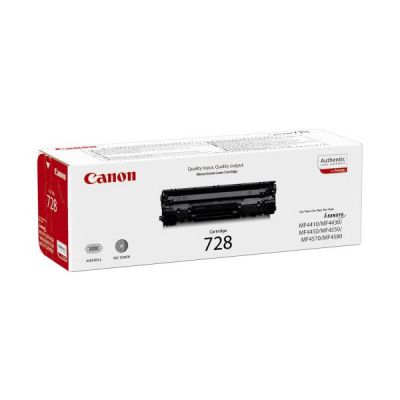 Toner Canon 728Bk black 2100pcs MF4410/4430/4450 4550 4570/4580 4730/4750/4780 4870/4890 FAX-L150/L170/L410