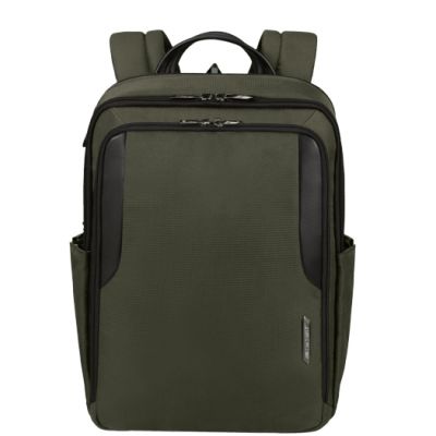 Sülearvuti seljakott Samsonite XBR 2.0, 15,6", foliage green, kaks sektsiooni, 10,5" tahvelarvuti tasku, 30x43x14cm, 19,5L, 1,2kg