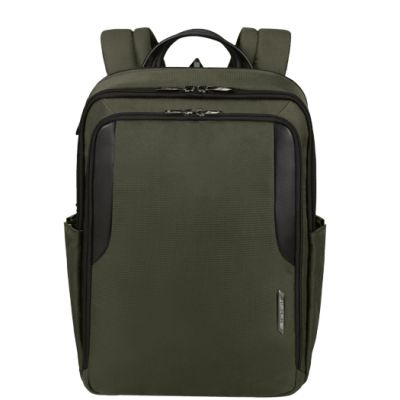 Sülearvuti seljakott Samsonite XBR 2.0, 15,6", Foliage Green, kaks sektsiooni, 10,5" tahvelarvuti tasku, 30x43x14cm, 19,5L, 1,2kg
