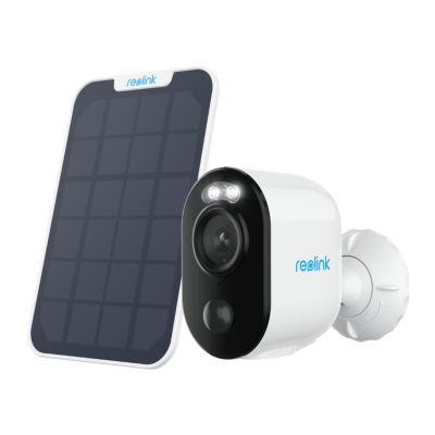 Reolink | Wireless Solar & Battery Powered Security Camera with Smart Detection | Argus Series B310 with Solar Panel | Bullet | 3 MP | f=4mmF=2.0 | IP65 | H.264/H.265 | Micro SD, Max. 128GB