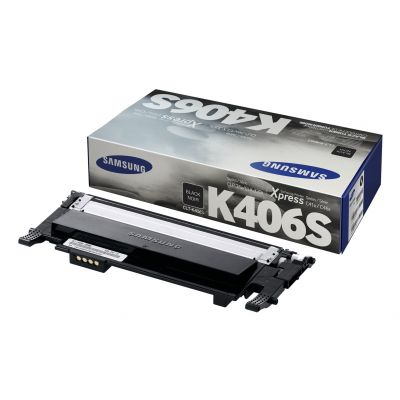 Tooner Samsung CLT-K406S Black 1500lk@5% CLP-360, 365, CLX-3305, C410W, C460W, C460FW