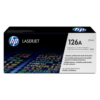 Trummel HP CE314A 126A 14000lk mustvalgelt/ 7000lk värviliselt LaserJet Pro CP1025 CP1012 Pro100 M175a M175nw M275 M176n M177fw