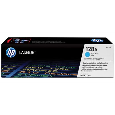 HP 128A toner cartridge 1 pc(s) Original Cyan