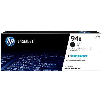 Tooner HP CF294X High Yield Black suuremahuline must 2800lk LaserJet Pro M118dw, MFP M148dw, MFP M148fdw