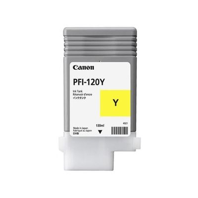 Tint Canon PFI-120Yellow kollane 130ml imagePROGRAF TM-200/TM-205/TM-300/TM-305 MFP T36