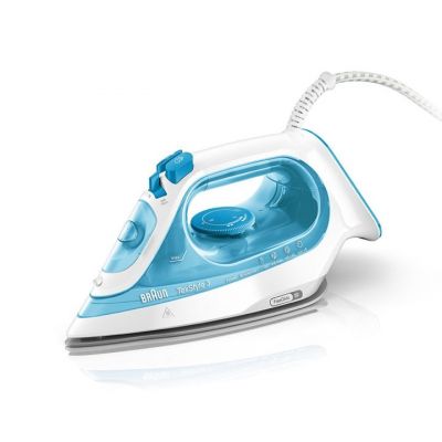 Braun | Iron | SI3053BL | Steam | 2400 W | Water tank capacity 270 ml | Continuous steam 45 g/min | Blue