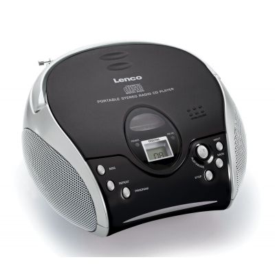 Lenco SCD-24 black/silver