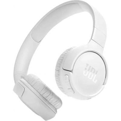 Juhtmevabad kõrvaklapid JBL T520, kõrva pealsed, valge