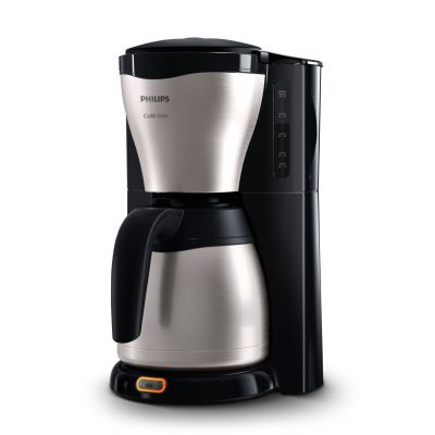 Coffee machine Philips HD7546, with thermos 1.2L, stainless steel / black plastic