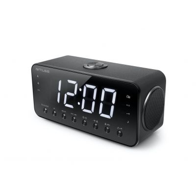 Muse | M-192CR | Black | Clock radio