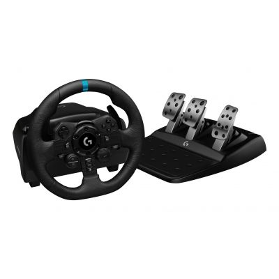 LOGITECH G923 Racing Wheel and Pedals - PC/PS - BLACK - USB