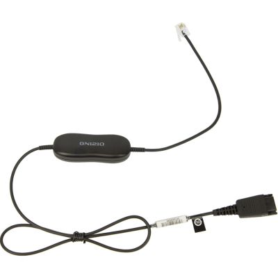 JABRA GN 1210 cord 0.8m straight QD to RJ9