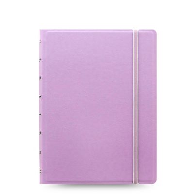 Kaustik Filofax A5 Classic Pastels Orchid spiraalköide, jooneline