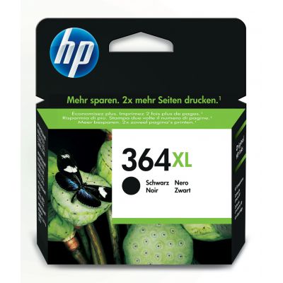 Tint HP CN684EE No.364XL Black (must) suur 550lk Photosmart C5380 C6380 D5460, PS Pro B8550/5510/5520/5525/7510, Deskjet 3520e-AIO