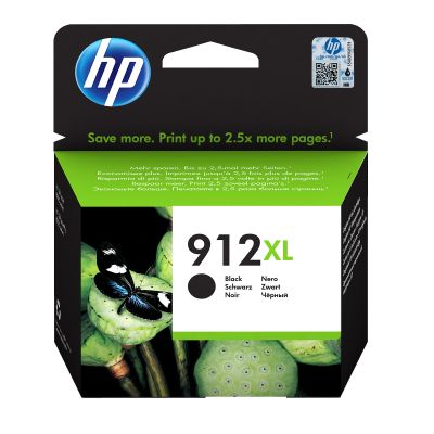 Tint HP 3YL84AE 912XL Black/must suur kuni 825lk Officejet 8012/8013/8014/8015; OJ Pro 8022/8024/8025/8035