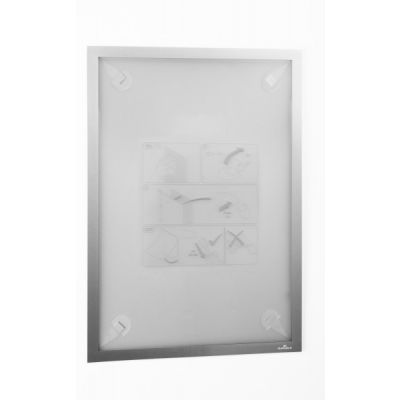 Inforaam magnetiline DURAFRAME A3, tundlikule aluspinnale (puit, tapeet, plast), hõbe, Durable