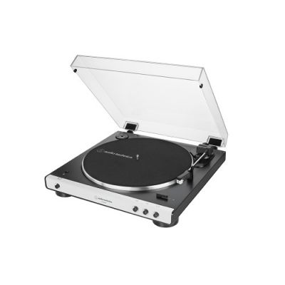 Plaadimängija Audio Technica AT-LP60XBTWH Fully Automatic Belt-Drive Stereo Turntable